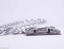 Load image into Gallery viewer, VINTAGE MEN'S SWANK MIXED METALS ABSTRACT FIGURE MEDALLION/PENDANT NECKLACE WITH SILVERTONE CHAIN - 1960s