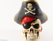 Load image into Gallery viewer, CERAMIC PIRATE/SKULL WTH BLACK EYE PATCH BANK