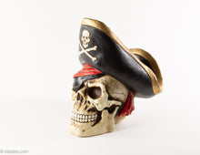 Load image into Gallery viewer, CERAMIC PIRATE/SKULL WTH BLACK EYE PATCH BANK