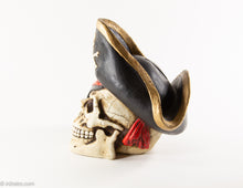 Load image into Gallery viewer, CERAMIC PIRATE/SKULL WTH BLACK EYE PATCH BANK