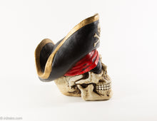 Load image into Gallery viewer, CERAMIC PIRATE/SKULL WTH BLACK EYE PATCH BANK