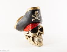 Load image into Gallery viewer, CERAMIC PIRATE/SKULL WTH BLACK EYE PATCH BANK