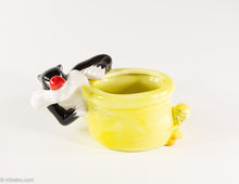 Load image into Gallery viewer, TM LOONEY TUNES SYLVESTER and TWEETY BIRD CERAMIC COFFEE MUG / PLANTER / CANDY DISH / BOWL