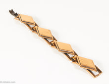 Load image into Gallery viewer, VINTAGE "REBAJES" COPPER MODERNIST GEOMETRIC BRACELET/ 1950s