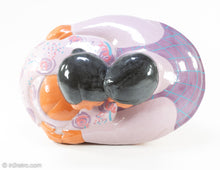 Load image into Gallery viewer, EXTREMELY RARE VINTAGE 'A LITTLE CO' © 1986 HISPANIC COUPLE EMBRACING CERAMIC COOKIE JAR