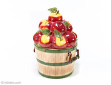 Load image into Gallery viewer, CERAMIC APPLE BUSHEL COOKIE JAR