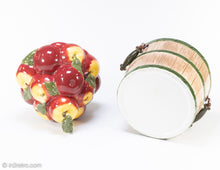 Load image into Gallery viewer, CERAMIC APPLE BUSHEL COOKIE JAR