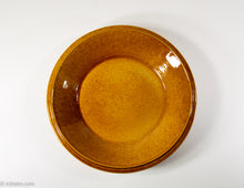 Load image into Gallery viewer, VINTAGE CERAMIC PIE STORAGE/SERVING DISH WITH APPLIED APPLES LID/ ORIGINAL LABEL