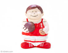 Load image into Gallery viewer, RARE VINTAGE BASKETBALL PLAYER COOKIE JAR | 1990s
