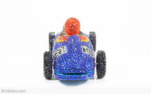 Load image into Gallery viewer, EXTREMELY RARE UNIQUE BEJEWELED LOTUS WIND-UP COLLECTIBLE TOY RACING CAR
