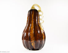 Load image into Gallery viewer, VINTAGE MURANO-ESQUE BLOWN GLASS GOURD 1/ NEW OLD STOCK