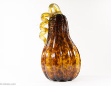 Load image into Gallery viewer, VINTAGE MURANO-ESQUE BLOWN GLASS GOURD 2/ NEW OLD STOCK