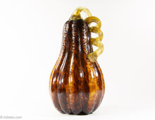 Load image into Gallery viewer, VINTAGE MURANO-ESQUE BLOWN GLASS GOURD 2/ NEW OLD STOCK