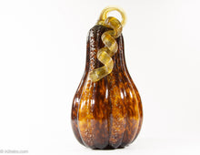 Load image into Gallery viewer, VINTAGE MURANO-ESQUE BLOWN GLASS GOURD 2/ NEW OLD STOCK