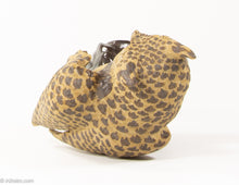 Load image into Gallery viewer, HAND PAINTED RESIN POTTERY HORNED OWL STATUE/SCULPTURE/FIGURINE