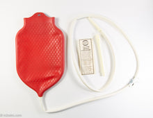 Load image into Gallery viewer, VINTAGE DAVOL COMFY SYRINGE HOT WATER BOTTLE IN ORIGINAL ORANGE BOX