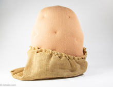 Load image into Gallery viewer, VINTAGE ROBERT ARMSTRONG COUCH POTATO TOY BURLAP SACK - 1987