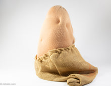 Load image into Gallery viewer, VINTAGE ROBERT ARMSTRONG COUCH POTATO TOY BURLAP SACK - 1987