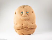 Load image into Gallery viewer, VINTAGE ROBERT ARMSTRONG COUCH POTATO TOY BURLAP SACK - 1987