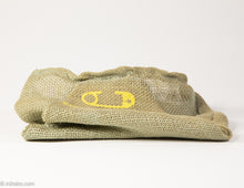 Load image into Gallery viewer, VINTAGE ROBERT ARMSTRONG COUCH POTATO BOY SMALL FRY TOY BURLAP SACK - 1987