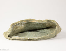 Load image into Gallery viewer, VINTAGE ROBERT ARMSTRONG COUCH POTATO BOY SMALL FRY TOY BURLAP SACK - 1987