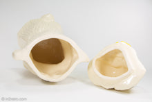 Load image into Gallery viewer, DORANNE OF CALIFORNIA CERAMIC RARE PUPPY WITH YELLOW BOW COOKIE JAR | 1950s-1970s