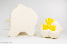 Load image into Gallery viewer, DORANNE OF CALIFORNIA CERAMIC RARE PUPPY WITH YELLOW BOW COOKIE JAR | 1950s-1970s
