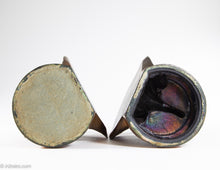 Load image into Gallery viewer, PAIR OF VINTAGE "TRUNKS-UP/ GOOD LUCK" COPPER/BRASS METAL ELEPHANT HEAD BOOKENDS