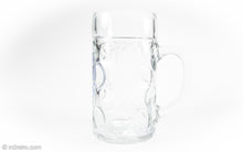 Load image into Gallery viewer, HB HOFBRAUHAUS MUNCHEN BEER MUG | DIMPLED GLASS STEIN
