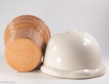 Load image into Gallery viewer, VINTAGE RARE FRANCOMA POTTERY/CERAMIC BRAUM'S DAIRY ICE CREAM CONE COOKIE JAR - 1977