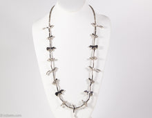 Load image into Gallery viewer, VINTAGE SILVERTONE METAL FETISH NECKLACE