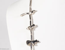 Load image into Gallery viewer, VINTAGE SILVERTONE METAL FETISH NECKLACE