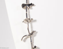 Load image into Gallery viewer, VINTAGE SILVERTONE METAL FETISH NECKLACE