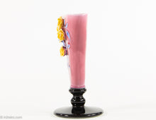 Load image into Gallery viewer, VINTAGE CERAMIC FLOWER FAN VASE MADE IN JAPAN/ 1940s-1950s