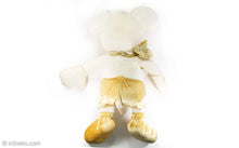 Load image into Gallery viewer, RARE DISNEY STORE EXCLUSIVE LARGE GOLD AND CREAM MICKEY MOUSE PLUSH TOY
