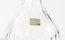 Load image into Gallery viewer, VINTAGE MIKASA WEST GERMANY PARK LANE DECANTER WITH STOPPER FULL LEAD CRYSTAL | ORIGINAL BOX WITH FORTUNOFF PRICE TAG