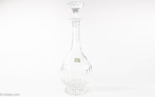 Load image into Gallery viewer, VINTAGE MIKASA WEST GERMANY PARK LANE DECANTER WITH STOPPER FULL LEAD CRYSTAL | ORIGINAL BOX WITH FORTUNOFF PRICE TAG