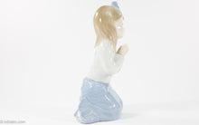 Load image into Gallery viewer, NAO BY LLADRO "GUIDE ME" KNEELING PRAYING GIRL STATUE FIGURINE RETIRED