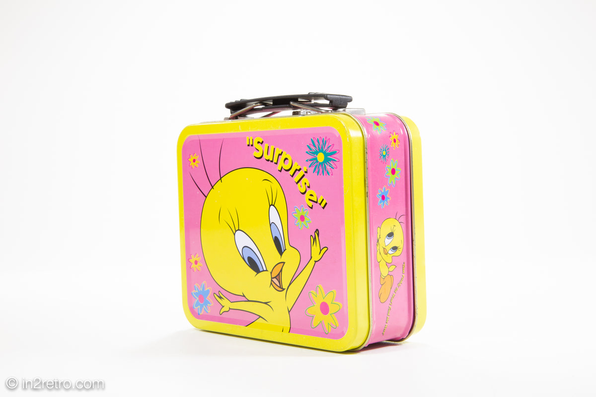 TWEETY BIRD TWEETY PIE ADORABLE VINTAGE NOVELTY SMALL LUNCH BOX