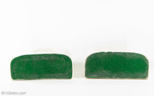 Load image into Gallery viewer, KENT ART WARE WHITE CERAMIC ART DECO FEMALE PROFILE WEIGHTED BOOKENDS JAPAN