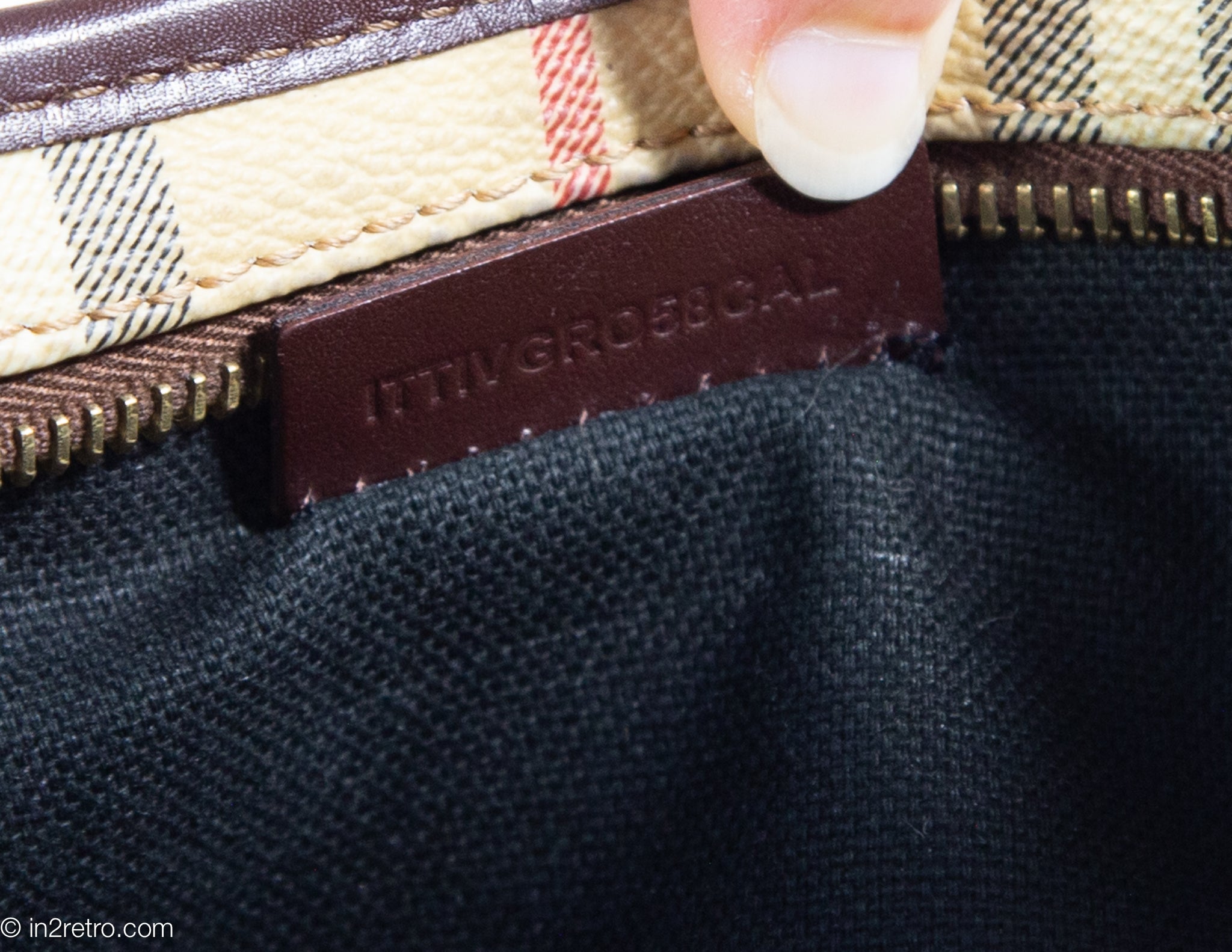 Burberry's Vintage Haymarket Check Shoulder Bag - Neutrals Shoulder Bags,  Handbags - BUR380698
