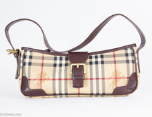 Load image into Gallery viewer, VINTAGE AUTHENTIC BURBERRY SIGNATURE HAYMARKET CHECK SHOULDER BAG
