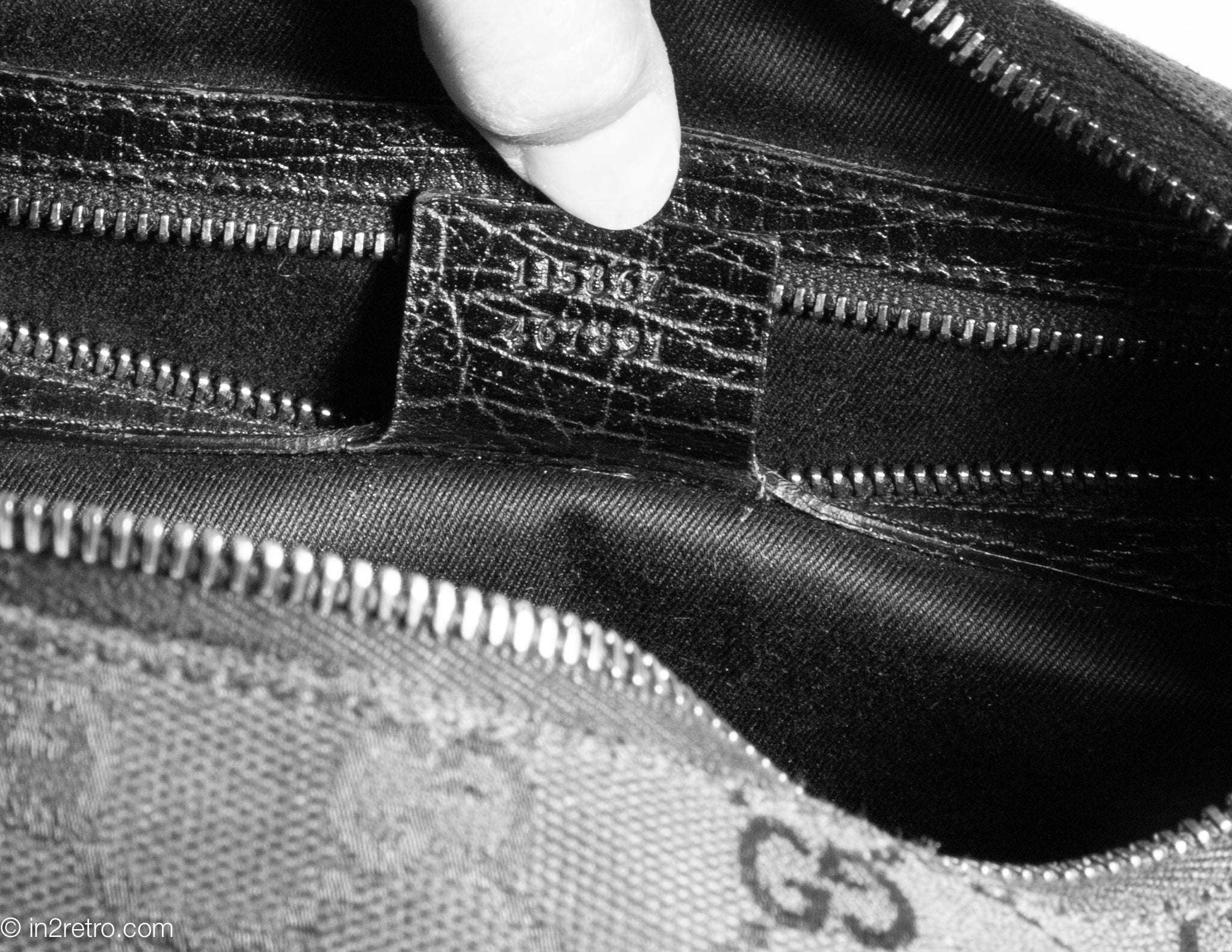Shocked Electronics & Repairs. Authentic Gucci GG Monogram Canvas & Leather Horsebit  Hobo Shoulder Bag Classic