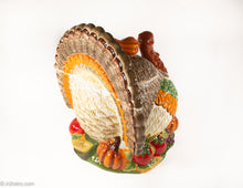 Load image into Gallery viewer, VINTAGE CERAMIC TOM TURKEY SHAPED SOUP TUREEN WITH SQUASH HANDLED LID
