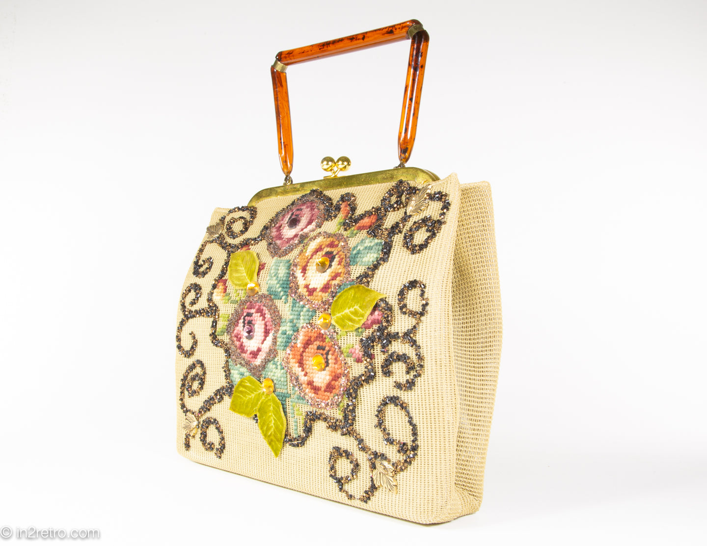 in2retro Vintage Authentic Louis Vuitton Bijoux Sac 'INSOLENCE' Handbag Charm Keychain