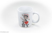 Load image into Gallery viewer, BETTY BOOP NJ CROCE CO &quot;I ❤️ NY&quot; CERAMIC MUG | 2003
