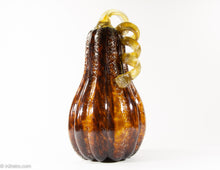 Load image into Gallery viewer, VINTAGE MURANO-ESQUE BLOWN GLASS GOURD 2/ NEW OLD STOCK
