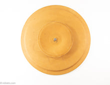 Load image into Gallery viewer, MAURICE OF CALIFORNIA MID CENTURY BROWN AND ORANGE CERAMIC LAZY SUSAN
