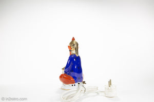 VINTAGE ART DECO SEATED BUDDHA PORCELAIN PERFUME LAMP BAVARIA WEST GERMANY | 1930s-1940s