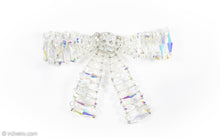 Load image into Gallery viewer, VINTAGE VENDOME AURORA BOREALIS LARGE CRYSTAL BEADS BOW PIN/ BROOCH | 1960s
